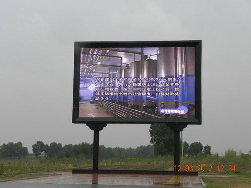 5000 Cd/㎡ SMD1515 LED Display P6 192*96mm For Information Showing