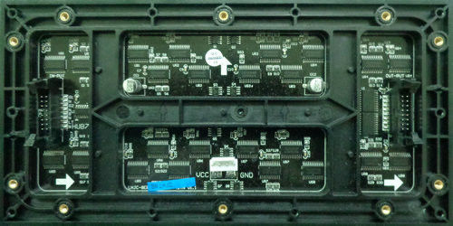 Advertising SMD1515 LED Display Screen P8 5500cd/㎡ For Rates Showing