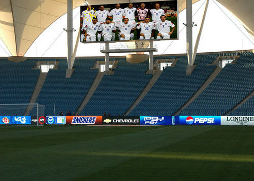 SMD 3528 P10 32x16 Led Matrix Display / basketball court led screen displays