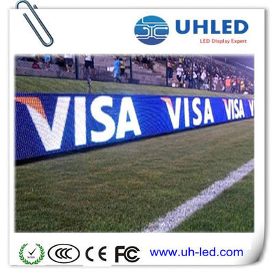 Football Stadium Perimeter Led Screen P8 For Sports , SMD3535 LED Display