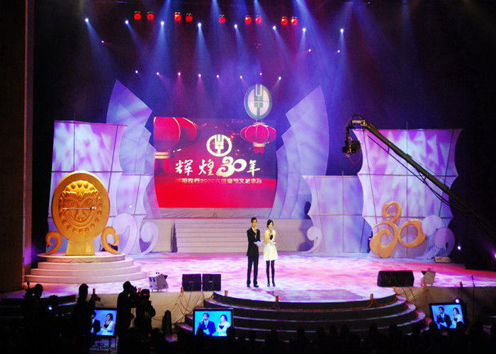 Mobile Full Color 32x32 Led Matrix Display Fireproof ​Front Installation